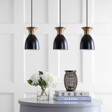 Edison Metal LED Pendant - JONATHAN Y